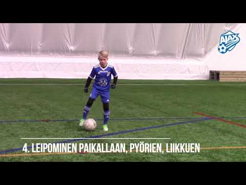 Ajax Sarkkirannan yksilöharjoittelu, pallonkäsittely, osa 1