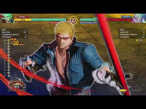 FATAL FURY City of the Wolves Billy 720 max damage
