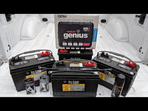 36 Volt Trolling Batteries Installation and Wiring