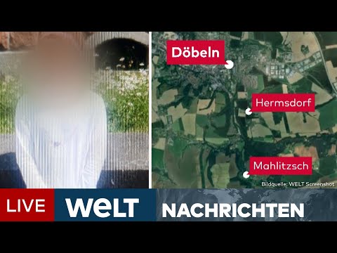 KINDESMORD IN DÖBELN: 9-jährige Valeriia tot aufgefunden – Polizei ermittelt mit Hochdruck | STREAM