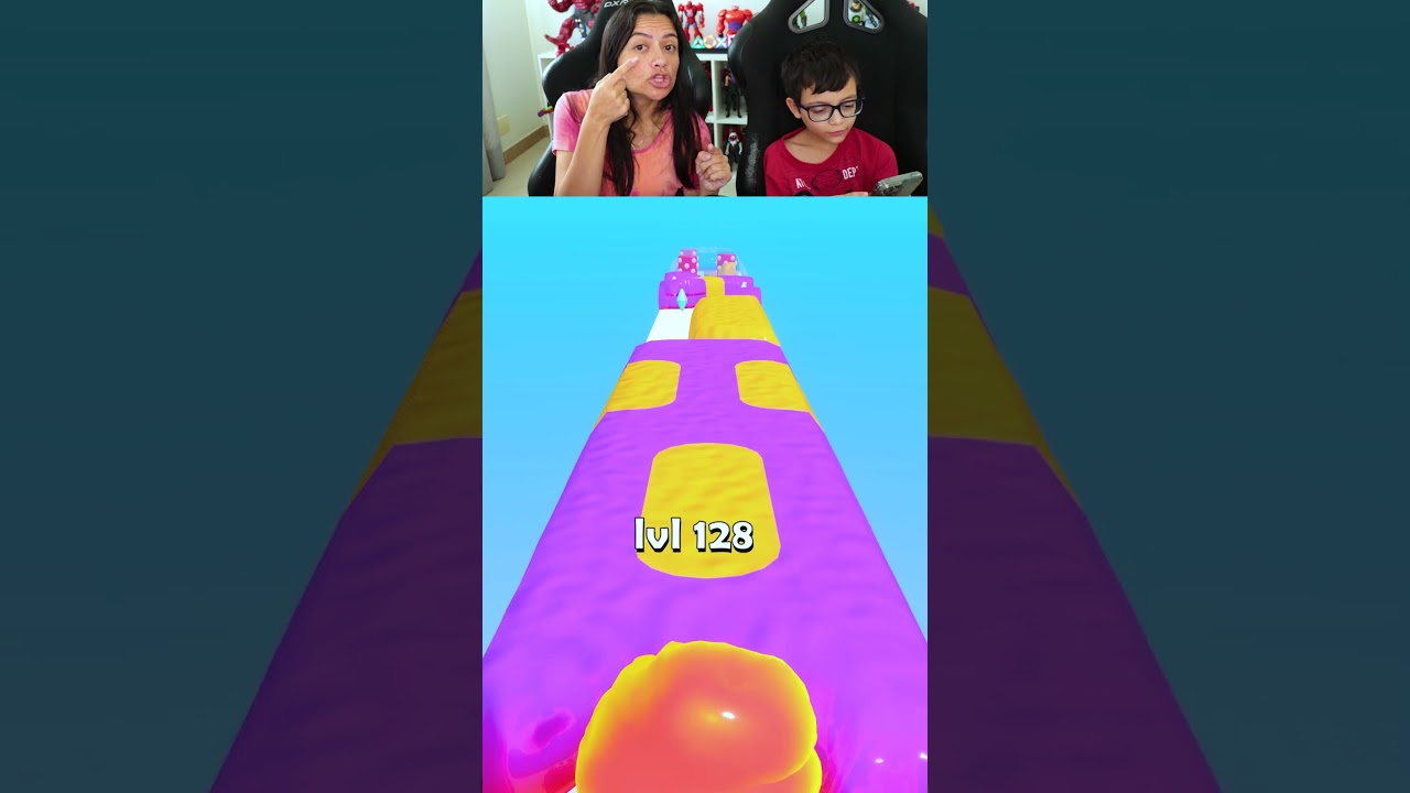 CORRIDA DA GELEIA COLORIDA DOIDA!! (Jelly Raid) #game