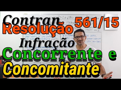 INFRAÇÃO CONCORRENTE e CONCOMITANTE. Bizú INFALÍVEL Para Qualquer Detran.