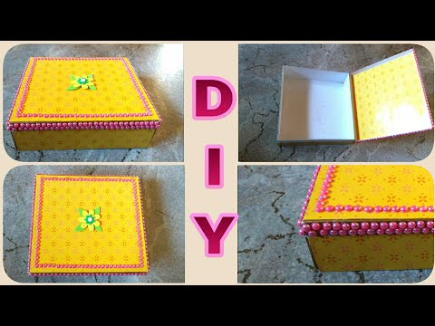 Zigarrenkiste als Geschenkbox dekorieren • DIY  *Julebuergerfee