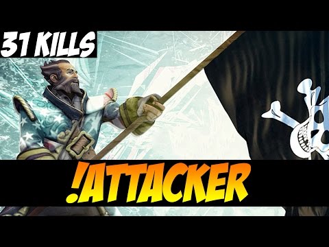 !Attacker Plays Kunkka WITH 31 KILLS - Dota 2