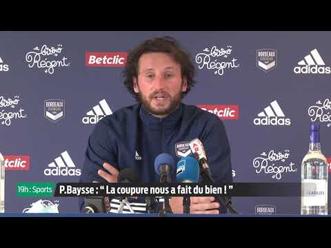 Paul Baysse : " la coupure nous a fait du bien ! "