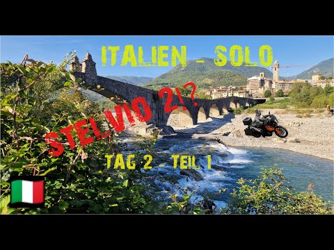 Solo-Motorradtour Italien - Tag 2, Teil 1: Alpenroute Richtung Süden | Route, Orte & Kosten 🇮🇹