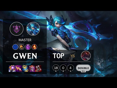 Gwen Top vs Sion - EUW Master Patch 11.21