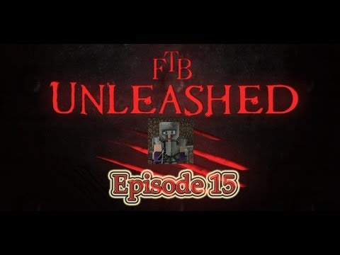 Minecraft - FTB Unleashed - Stuck in a Water World! - Episode 15