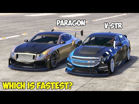 GTA 5 - ALBANY V-STR vs ENUS PARAGON R - Which is Fastest?