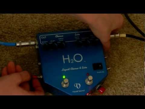 Circuit Bent Visual Sound H2O Guitar Effect Pedal