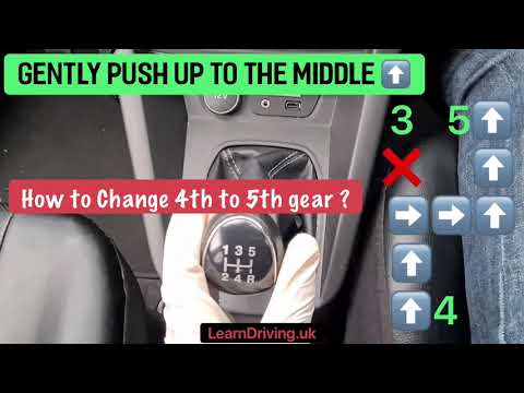 How to change gear correctly 4th to 5th ? #shorts