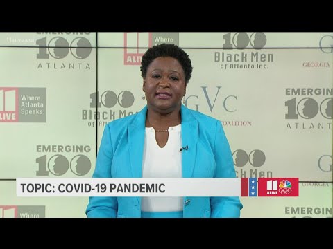 Felicia Moore speaks about what she would do to help immigrant community, front-line workers during