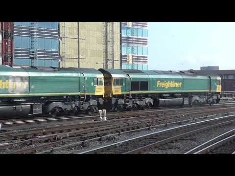 Freightliner Class 66's no's: 66567-66951 @ Bristol TM {056U} 14/07/2018.
