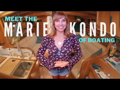 MEET THE MARIE KONDO OF BOATING Sailing with Lucy S3 E28