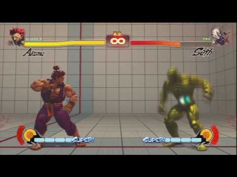SFIV: Akuma/Gouki Basic Combos TRUE-HD QUALITY