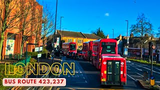 Is This the Most Scenic Bus from Heathrow to London? | Full Ride: 423 & 237 to White City