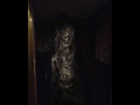 Unnerving images with minecraft cave sounds.