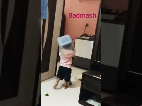 Sabika is playing with backet #kisd #chotabaccha #play #bacche #enjoyment