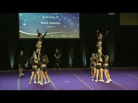 Spirit Cheer 07   Black Insanity   Open 3 0