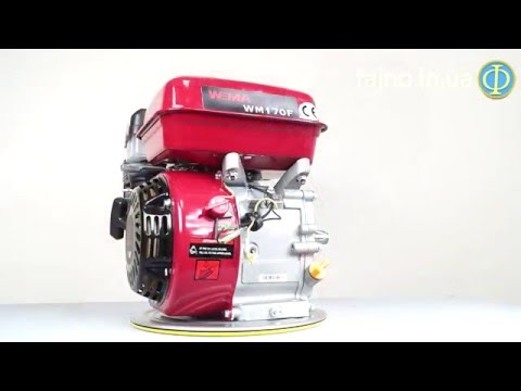 Видео Двигатель бензиновый WEIMA BT170F-Т/25 обзор