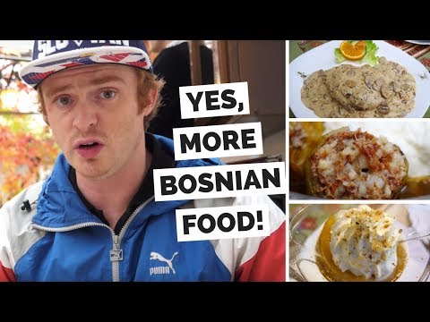 Best Traditional Bosnian Food in Mostar 🍽️ Šadrvan Restaurant Review, Schnitzel & Desserts! 🇧🇦🌶️🥩🍷