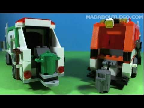 Vidéo LEGO City 4432 : Le camion-poubelle