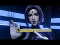 SFM Futa Raven And Starfire Have A Contest To See Who Has The Longest