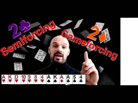 Starke Eröffnungen: 2♣/2♦ - Bridge Tutorials #13