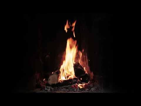 RnB with vocals Music Fireplace | Burning & crackling fire sounds | Premium | Ultra HD 4K.