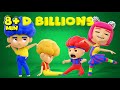 Chicky, Cha-Cha, Lya-Lya, Boom-Boom with New Heroes + MORE D Billions Kids Songs