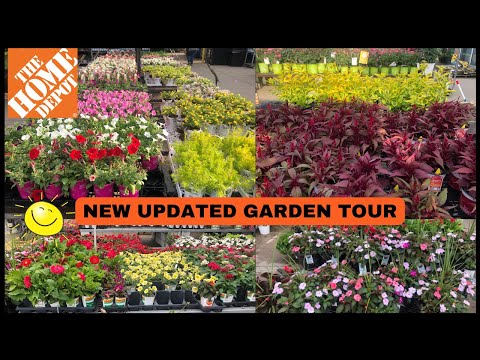 Home Depot Garden Center Updated | Shop with Me #homedepot #gardencenter #shopwithme