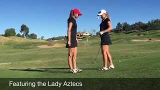 Смотреть онлайн Трюки женской команды по гольфу