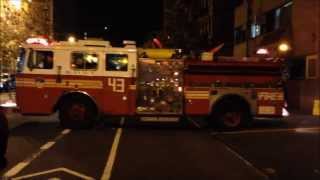 preview picture of video 'FDNY ENGINE 71 & FDNY ENGINE 43 RETURN TO QUARTERS AFTER 2 ALARM FIRE IN THE BRONX, NEW YORK CITY.'