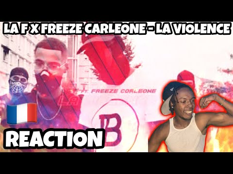 AMERICAN REACTS TO FRENCH DRILL RAP! LA F x FREEZE CORLEONE - La Violence | English Lyrics REACTION