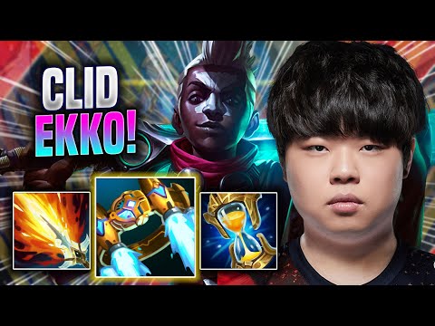 CLID IS SO GOOD WITH EKKO! - FPX Clid Plays Ekko JUNGLE vs Graves! | Preseason 2023