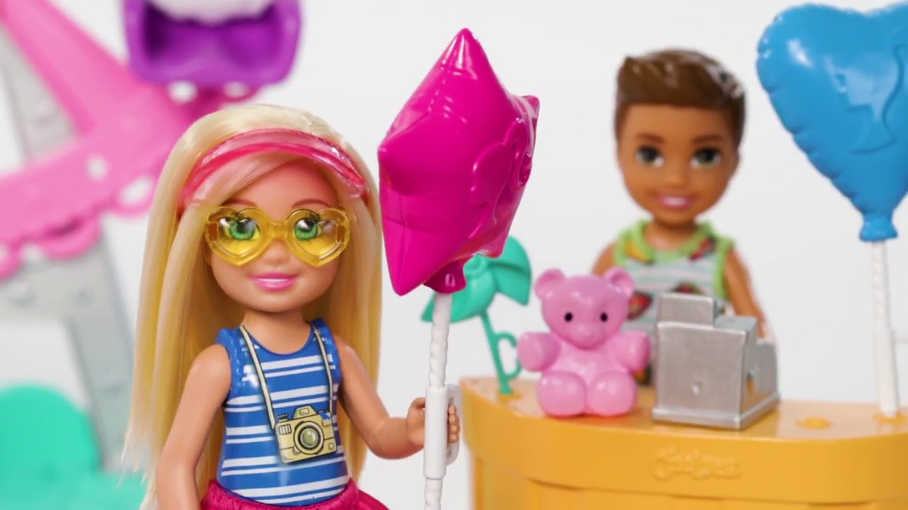 Barbie Club Chelsea Doll and Carnival Playset with 6-Inch Fashion Doll