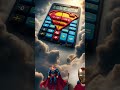 Superheroes but Calculator 📱😱 Marvel & DC All Characters!#marvel #avengers #shorts