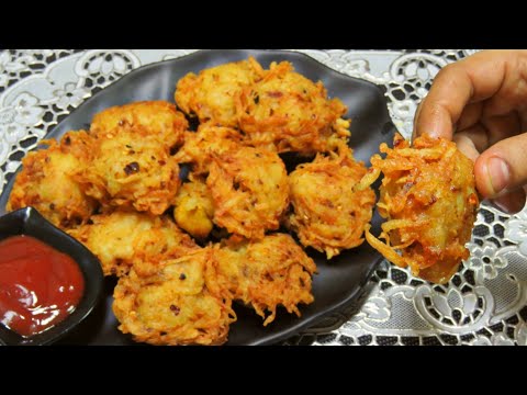 Ramadan Special Extra Crispy chicken lacha pakora recipe / Crispy chicken lacha pakora