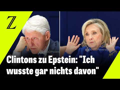 Video Thumbnail: Epstein-Anhörung der Clintons: US-Kongress veröffentlicht Videos der Befragung
