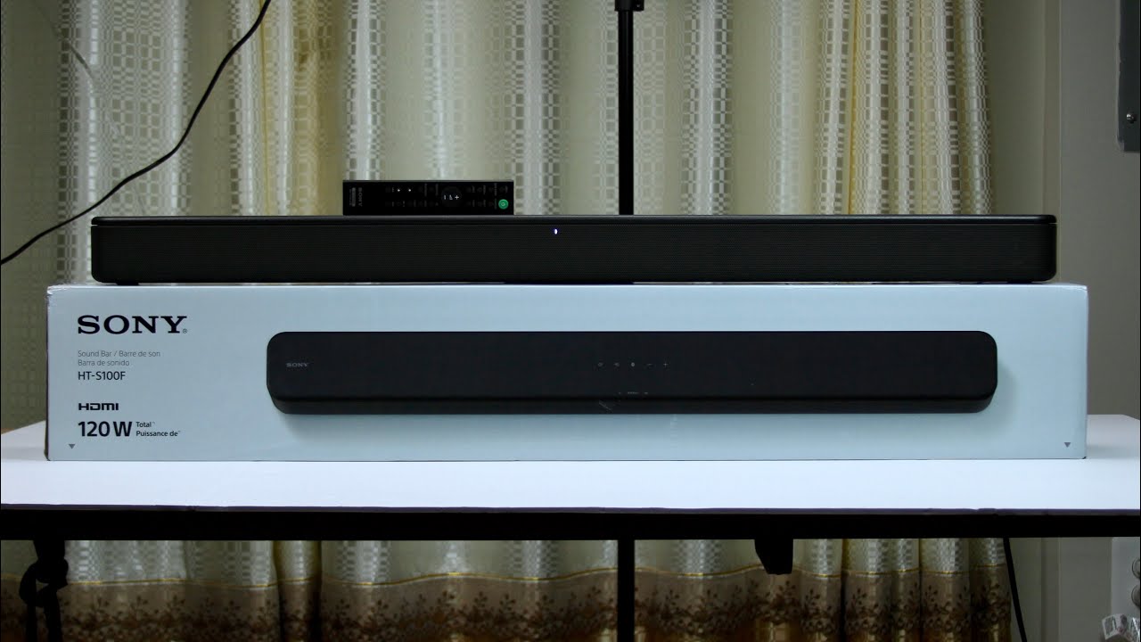 video Loa soundbar Sony HT-S100F chính hãng 0
