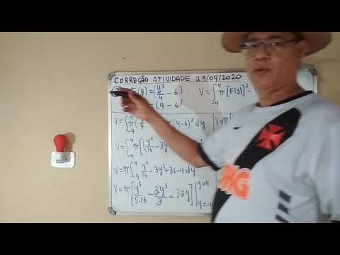 CALCULO DE VOLUME DE SÓLIDOS EM REVOLUÇÃO