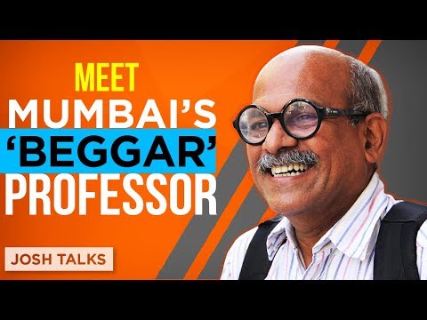 WHY This College Professor Begs on Mumbai Local Trains? | MAKE A DIFFERENCE |Sandeep Desai|JoshTalks