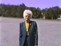 Mary Trawick McGrady shows me Uncle Burie Trawick grave Sycamore, AL