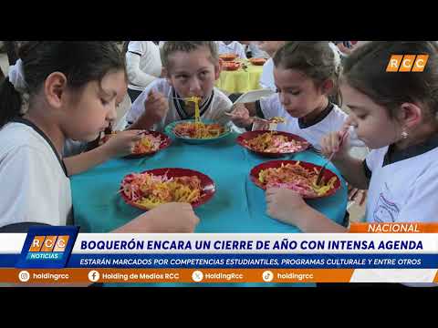 Boquerón encara un cierre de año con intensa agenda educativa, cultural y deportiva