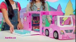 Mattel Barbie Karavan 3v1 Super-Camper GHL93