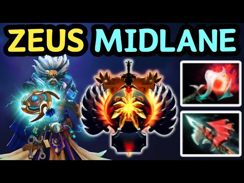 🔥 HOW TO PLAY ZEUS MID RIGHT CLICK | ATTACK SPEED GAMEPLAY 🔥