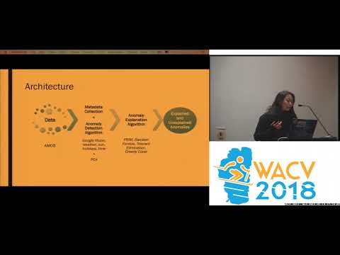 WACV18: Anomaly Explanation Using Metadata