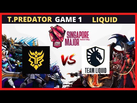 LIQUID vs Thunder Predator - EU vs PERU - SINGAPORE MAJOR 2021 [GAME 1]