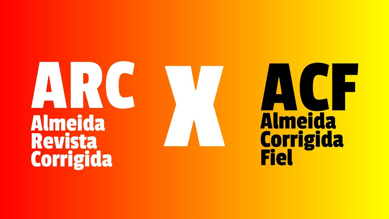 Comparei a ARC com a ACF - Fiquei surpreso com o resultado