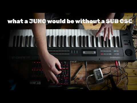 That's Why i Love My Roland Alpha Juno - Part 1: Let's build a Lead Synth Bass